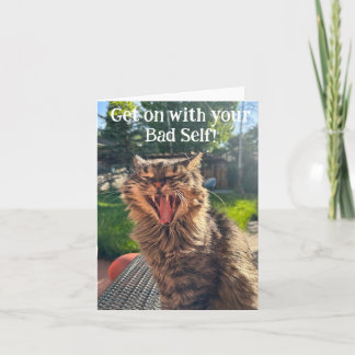 Ga door met je slechte zelf kaart
