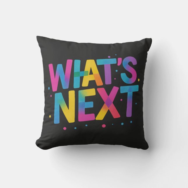 Ga door met T-shirt Canvas tas Kussen (Voorkant)