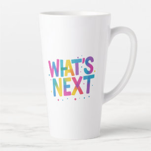 Ga door met T-Shirt Latte Mok