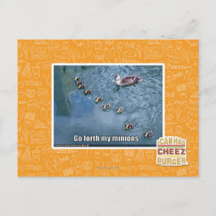 Ga door mijn minions briefkaart