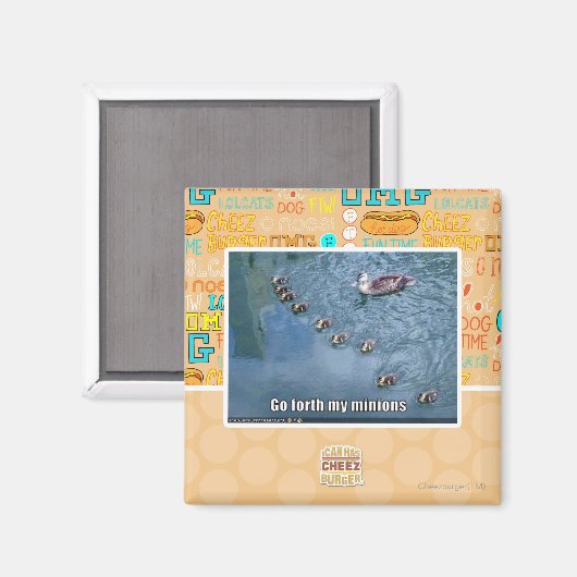 Ga door mijn minions magneet (Voorkant / Achterkant)