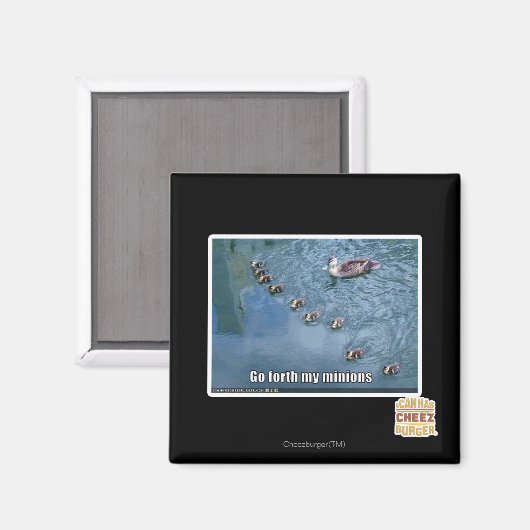 Ga door mijn minions magneet (Voorkant / Achterkant)