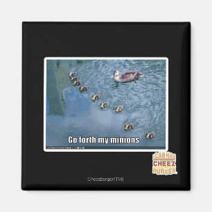 Ga door mijn minions magneet