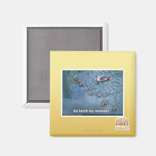 Ga door mijn minions magneet (Voorkant / Achterkant)