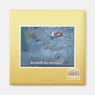 Ga door mijn minions magneet