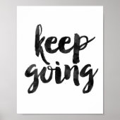 Ga door poster (Voorkant)