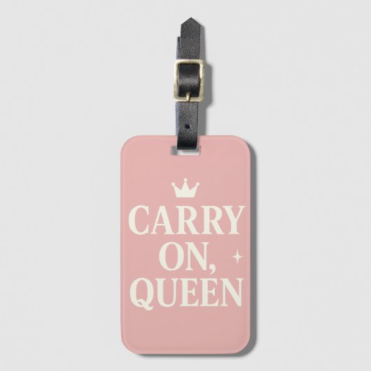 Ga door, Queen Bagagelabel (Voorkant (verticaal))