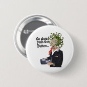 ga door ronde button 5,7 cm (Voorkant /achterkant)