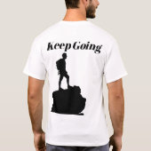 Ga door T-shirt (Achterkant)