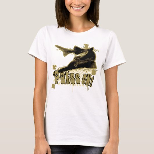 Ga door t-shirt (Voorkant)