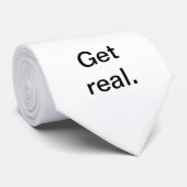 Ga echt. stropdas (Opgerold)