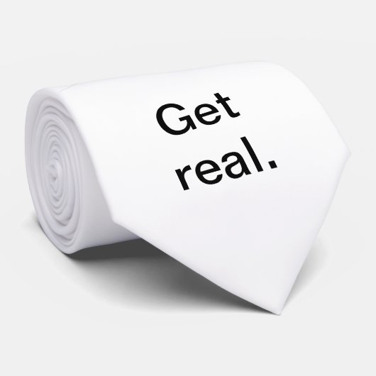 Ga echt. stropdas (Opgerold)