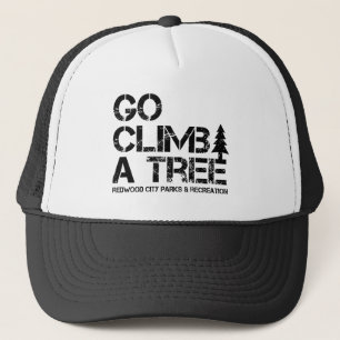 Ga een boom klimmen trucker pet