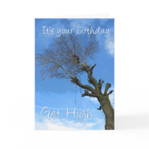 Ga een boomarborist klimmen