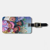 Ga een Caroling Illustratie maken Bagagelabel (Voorkant horizontaal)