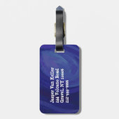 Ga een Caroling Illustratie maken Bagagelabel (Achterkant verticaal)