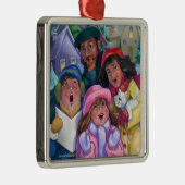 Ga een Caroling Illustratie maken Metalen Ornament (Rechts)