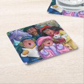 Ga een Caroling Kartonnen Onderzetters (Schuin)