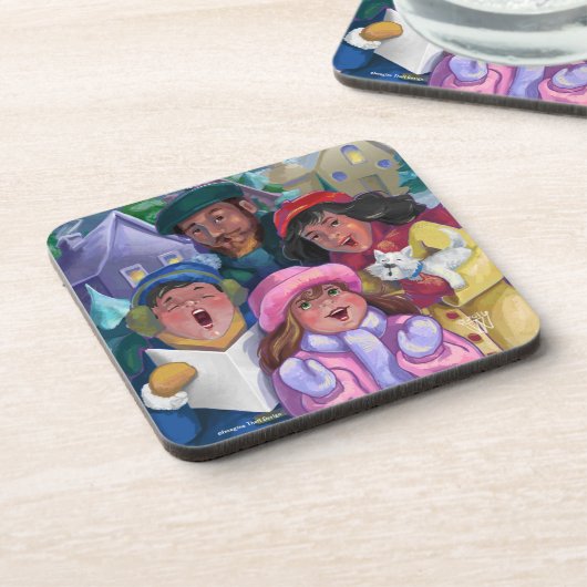 Ga een Caroling Onderzetter (Linkerzijde)