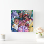 Ga een Caroling Vierkante Klok (Huis)