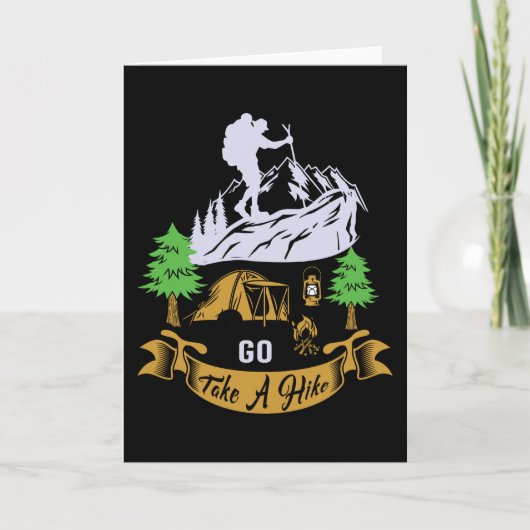 Ga een Hike nemen Kaart (Voorkant)