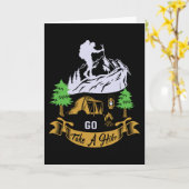 Ga een Hike nemen Kaart (Gele Bloem)