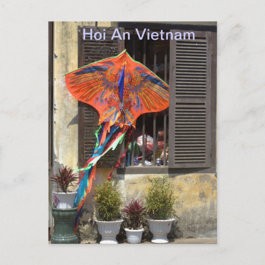 Ga een Kite vliegen Briefkaart (Voorkant)