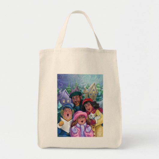 Ga een Shirt in Caroling Tote Bag (Voorkant)