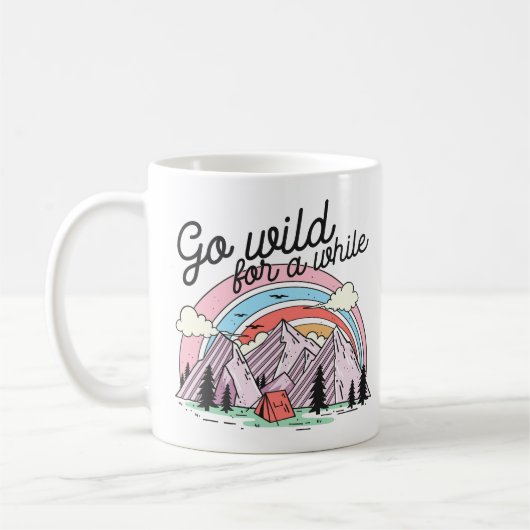 Ga een tijdje vrij koffiemok (Links)