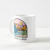 Ga een tijdje vrij koffiemok (Voorkant links)