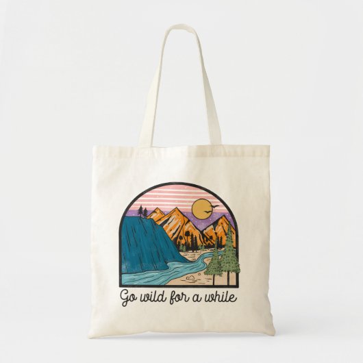 Ga een tijdje vrij tote bag (Voorkant)