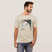 Ga een vlieger vliegen t-shirt (Voorkant volledig)