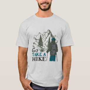 Ga een wandeling maken - Avontuur wacht op T-shirt