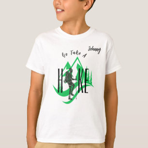 "Ga een wandeling maken"  jongen's T-shirt