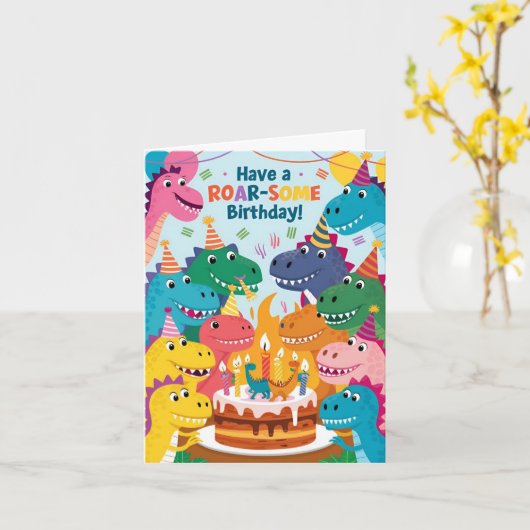 Ga eens brullen, wat Kaart (Gele Bloem)