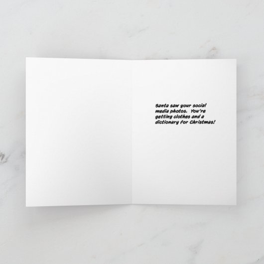 Ga Elf Yourself Kaart (Binnen)