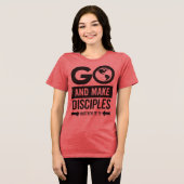 Ga En Discipelen Maken Tri-Blend Shirt (Voorkant volledig)