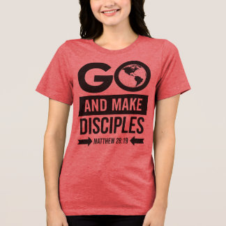Ga En Discipelen Maken Tri-Blend Shirt