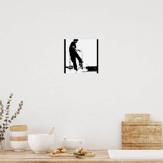 Ga en schaats poster (Keuken)