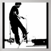 Ga en schaats poster (Voorkant)