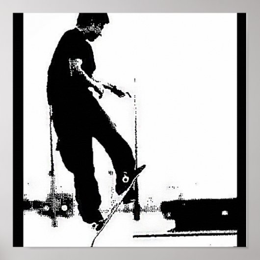 Ga en schaats poster (Voorkant)