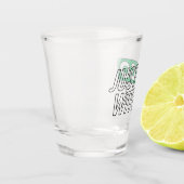 Ga er gewoon mee door shot glas (Links)