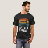 Ga er gewoon overheen hoogspringen t-shirt (Voorkant volledig)