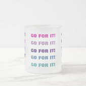 GA ER VOOR! mok (gefronst glas) (Center)