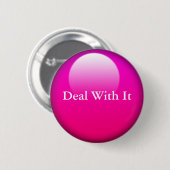 Ga ermee om, Jelly Buttonnen Ronde Button 5,7 Cm (Voorkant /achterkant)