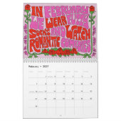 Ga ervoor! Groovy Letterkalender Kalender (Feb 2027)