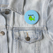 Ga ervoor knop ronde button 5,7 cm (In situ)