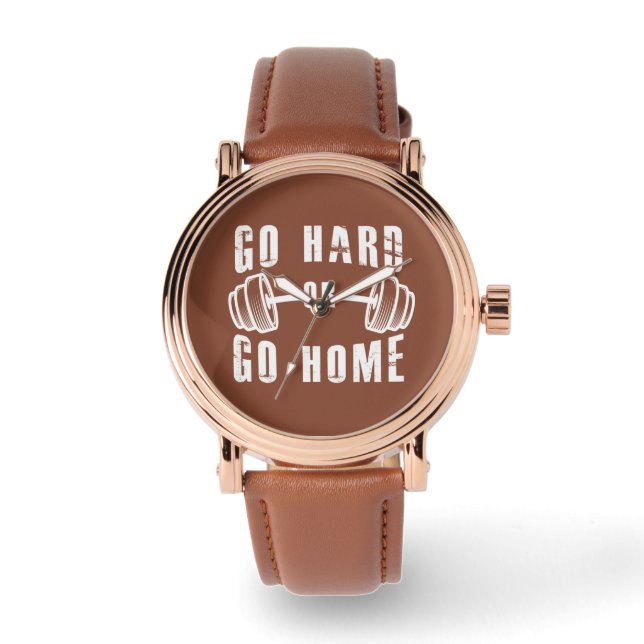 Ga ervoor of ga naar huis horloge (Voorkant)