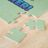 Ga ervoor! Ruimteverkenner - Schattig Buitenaards  Legpuzzel (Zijkant)