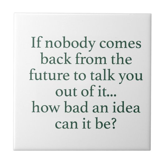 Ga ervoor! tegeltje (Voorkant)